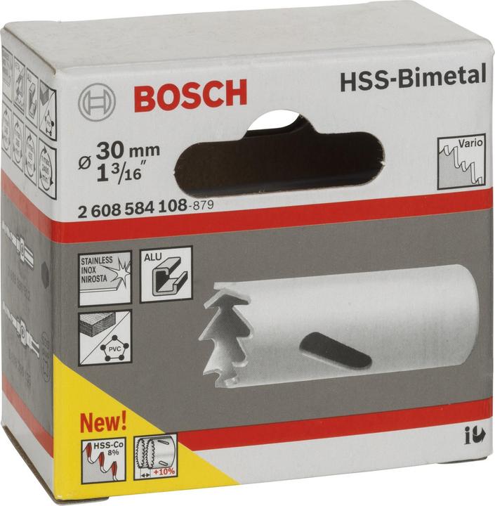 Immagine prodotto Bosch Professional Zubehör Sega a tazza 30 mm Accessori 260 (30 mm)