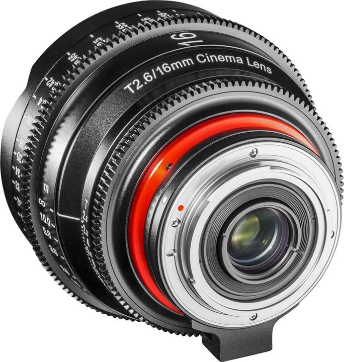 Produktbild Samyang XEEN 16mm T2.6 FF Cine Canon (Canon EF, Vollformat, APS-C / DX, Micro Four Thirds)