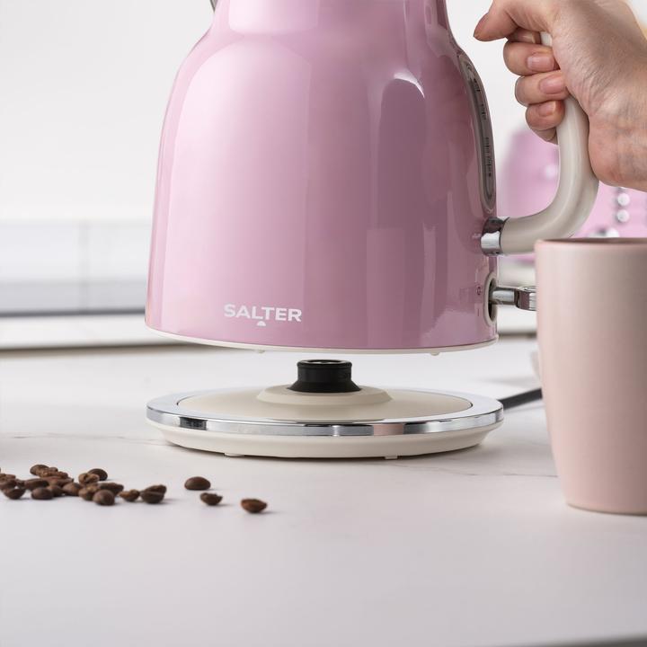 Produktbild Salter EK5737PNKVDE Retro Rapid Boil Kettle Pink (1.70 l)