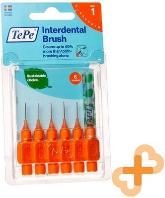 Image du produit TePe Brosse interdentaire 0.45mm Orange Taille 1 Sélection Durable (0.45 mm)