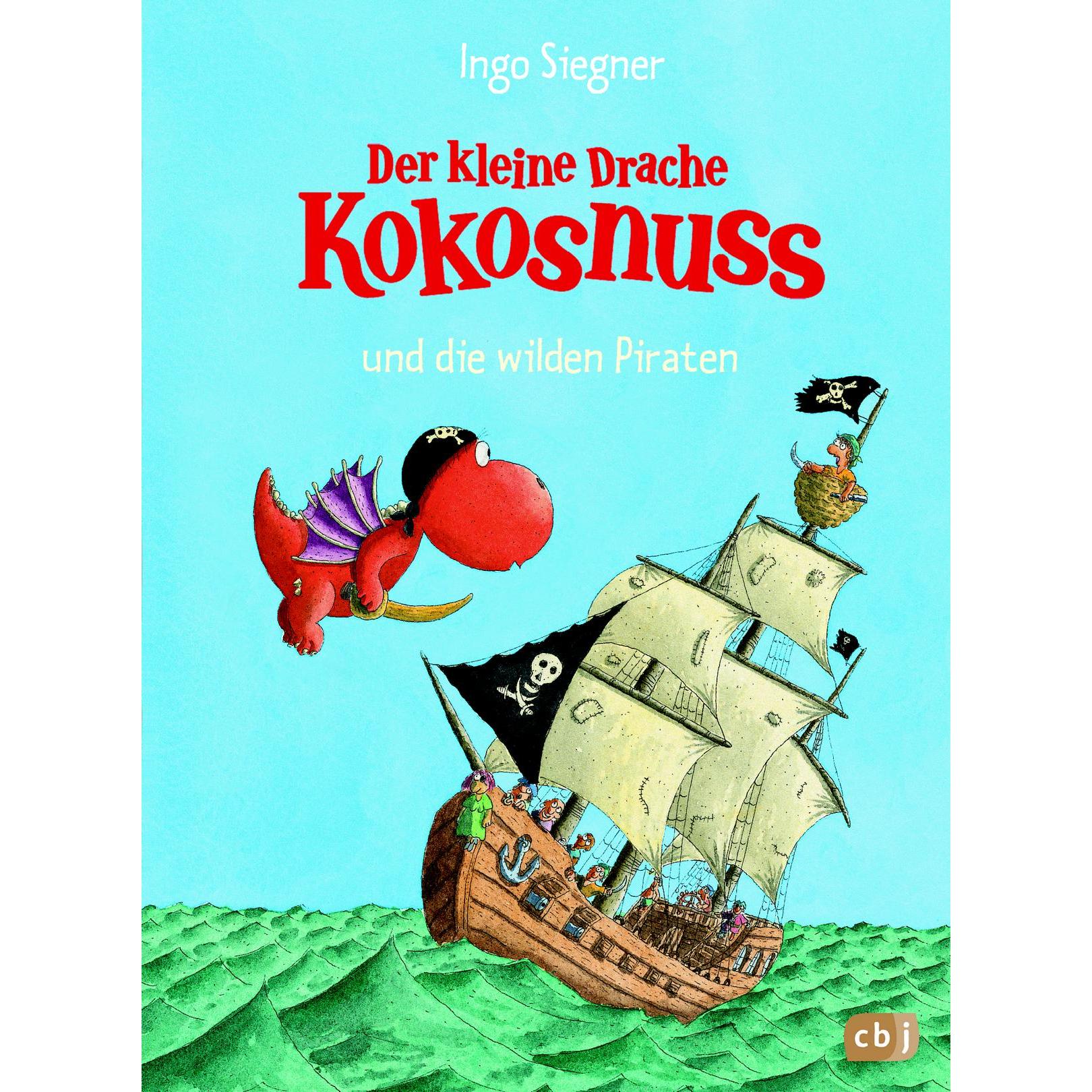 Der kleine Drache Kokosnuss und die wilden Piraten, Kinderbücher von Ingo Siegner