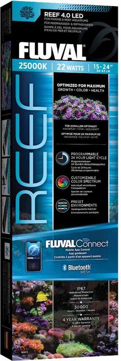 Actual product image Light4Me Fluval - Reef LED 4.0 - 22W - 38.4-63 cm (LED, 22 W)