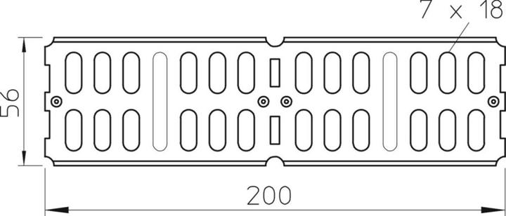 Actual product image OBO Bettermann RWVL 60 FS Longitudinal and angle connector ** for horizontal cable tray 60x200 60671