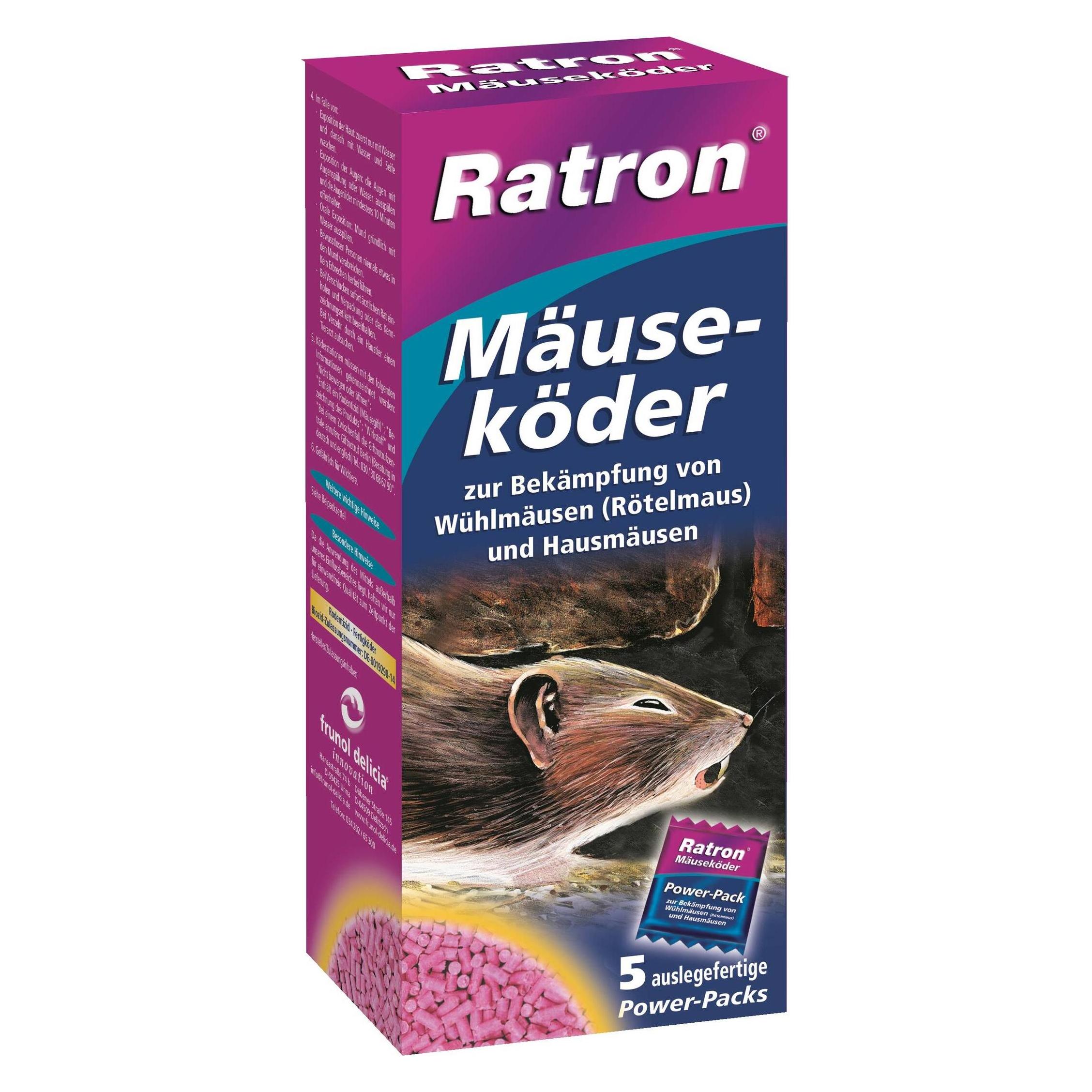 Ratron Musekder-Granulat - 5 x 40 g - kaufen bei Galaxus - Galaxus