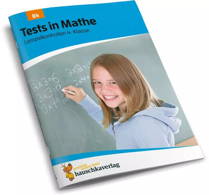 Produktbild Tests in Mathe - Lernzielkontrollen 4. Klasse (Deutsch, Agnes Spiecker, Gisela Specht, 2023)