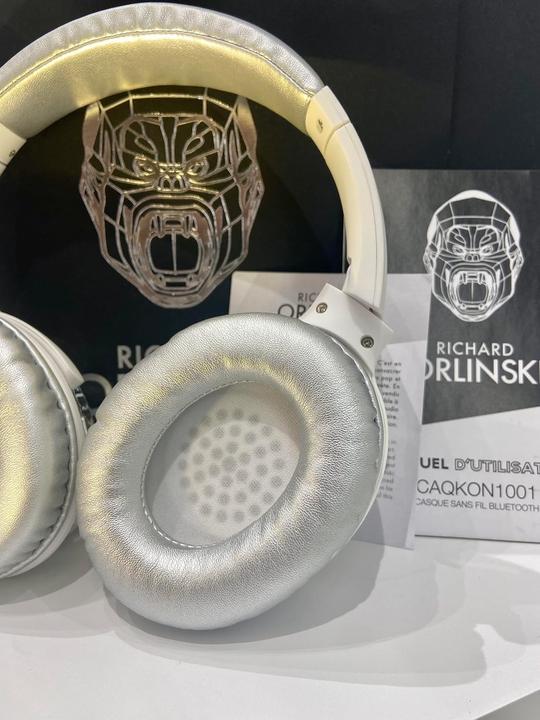 Actual product image Orlinski Bluetooth Headphones with 40mm Speaker, Integrated Microphone, 200mAh Battery (Wireless)