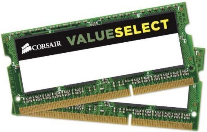 Actual product image Corsair value select (2 x 8GB, 1600 MHz, DDR3L-RAM, SO-DIMM)