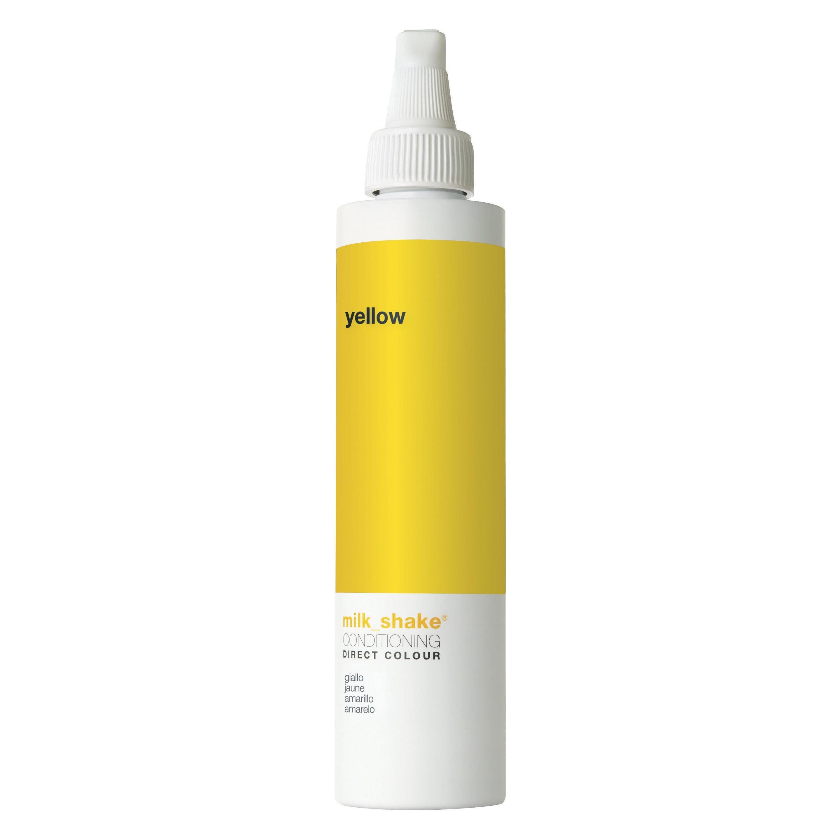 Milk_Shake, Haarkleur, Balsemkleurstof Directe Kleur Geel, 100ml (Geel)