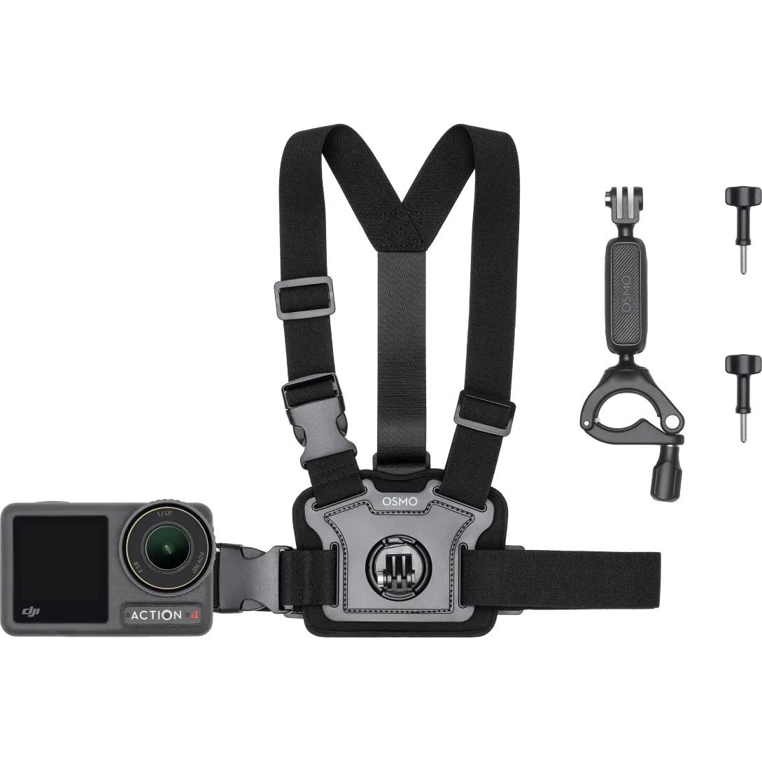 DJI Osmo Action 4 Fietskit, Action Cam Zubehör, Mehrfarbig