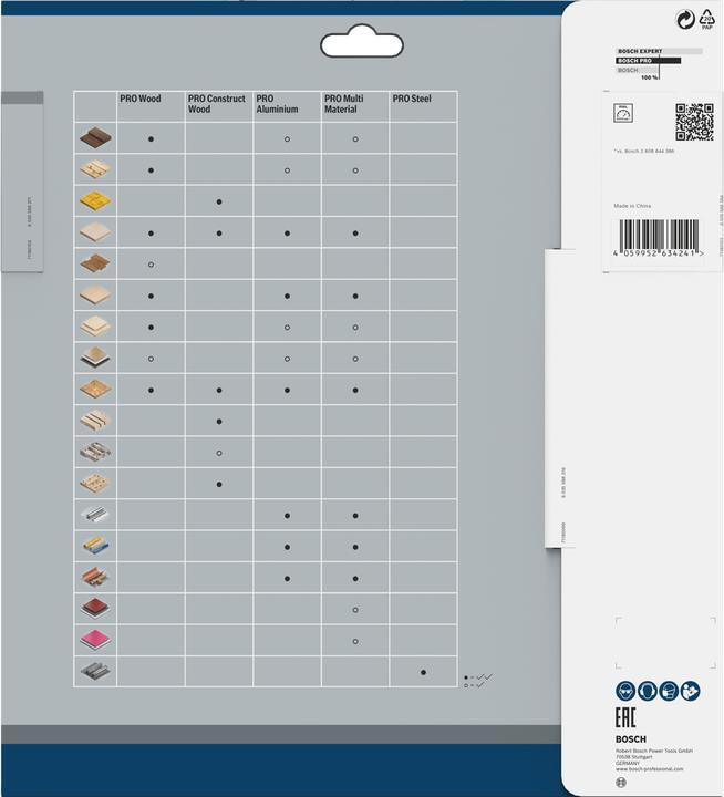 Immagine prodotto Bosch Professional Zubehör Lama per sega circolare a batteria PRO Wood, 254 x 2,2 x 30 mm