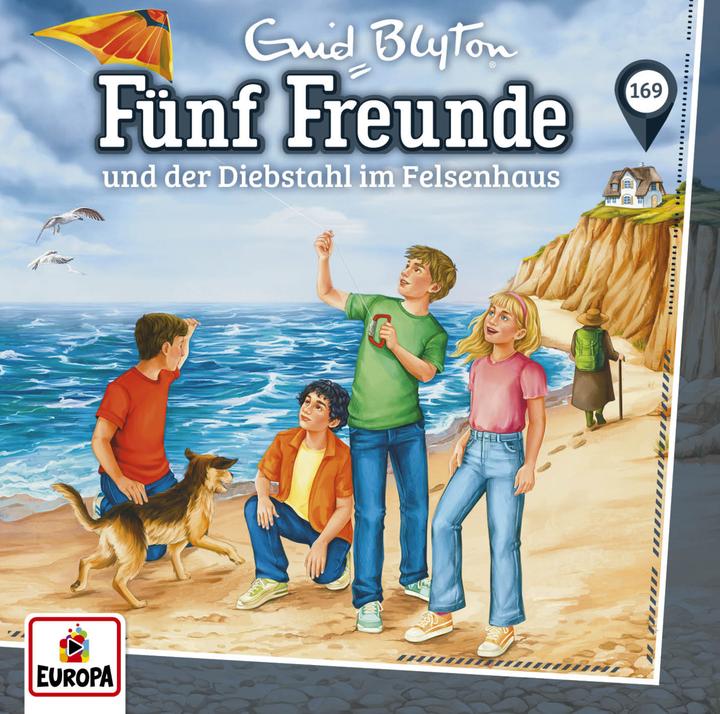 Fünf Freunde 169 - und der Diebstahl im Felsenhaus (Enide Blyton, Tedesco)