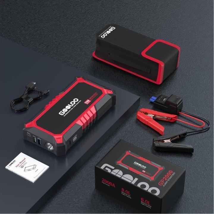 Produktbild Gooloo GP2000 Jump-Starter 2000 A Spitzenstrom (2000 A, 10000 mAh)