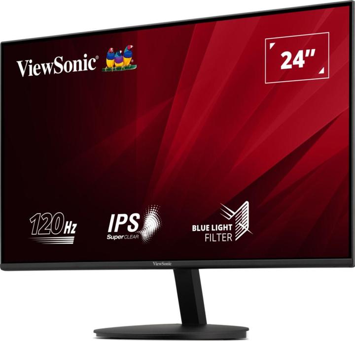 Actual product image Viewsonic 24” Full HD 120Hz Monitor with HDMI and VGA (1920 x 1080 pixels, 24")