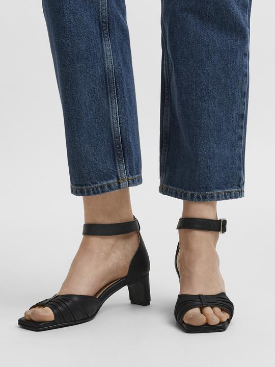 Actual product image Selected High Heel Leather Sandals (36)