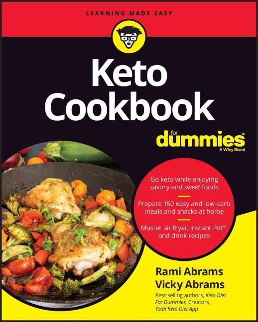 Produktbild Keto Cookbook For Dummies (Englisch, Rami Abrams, Vicky Abrams, 2023)