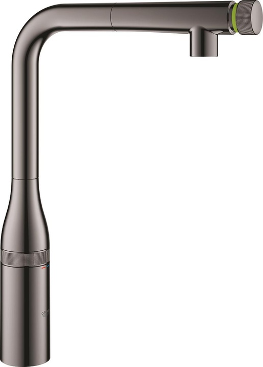 Produktbild Grohe Küchenarmatur mit Handbrause Essence hard graphite glänzend 31615