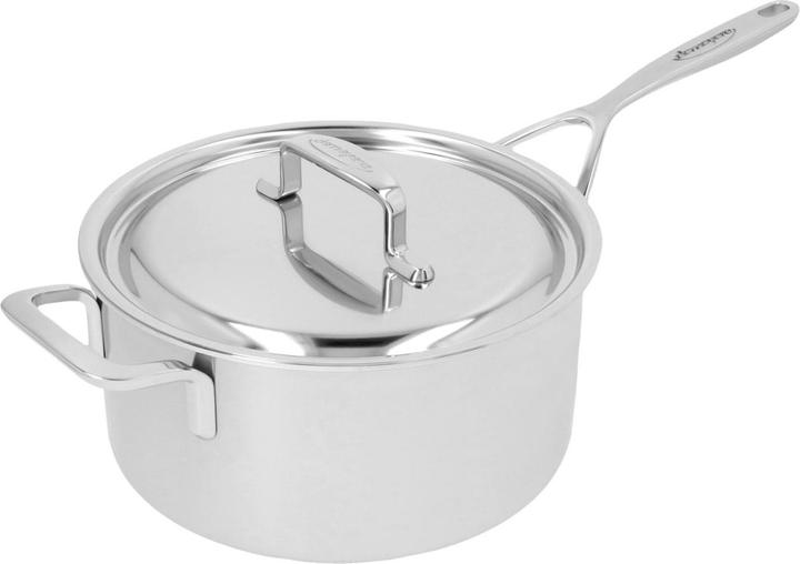 Actual product image Demeyere 5 Plus Saucepan 22cm with Lid (Saucepan, Stainless steel)