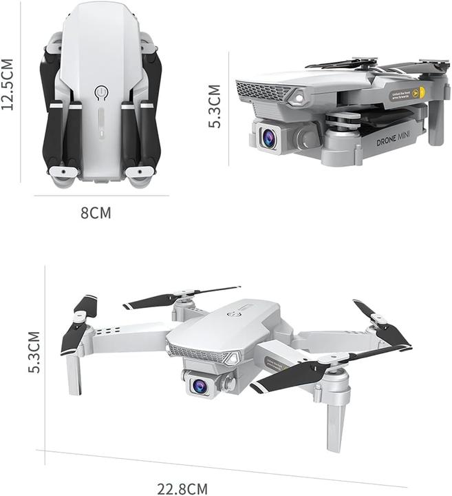 Actual product image Obest Faltbare 4K Drohne mit Kamera für Anfänger (12 min, 141 g)