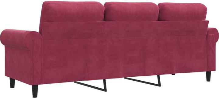 Produktbild vidaXL 3-Sitzer-Sofa 180 cm Samt (3-Sitzer)