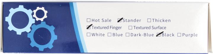 Immagine prodotto Tool Brothers Guanti monouso in nitrile - in dispenser / neri 100 pezzi Taglia S / Small / non sterili (S)