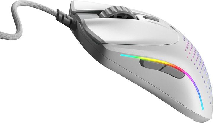 Produktbild Glorious Model O 2 Mini Gaming Maus, RGB - weiss (Kabelgebunden)