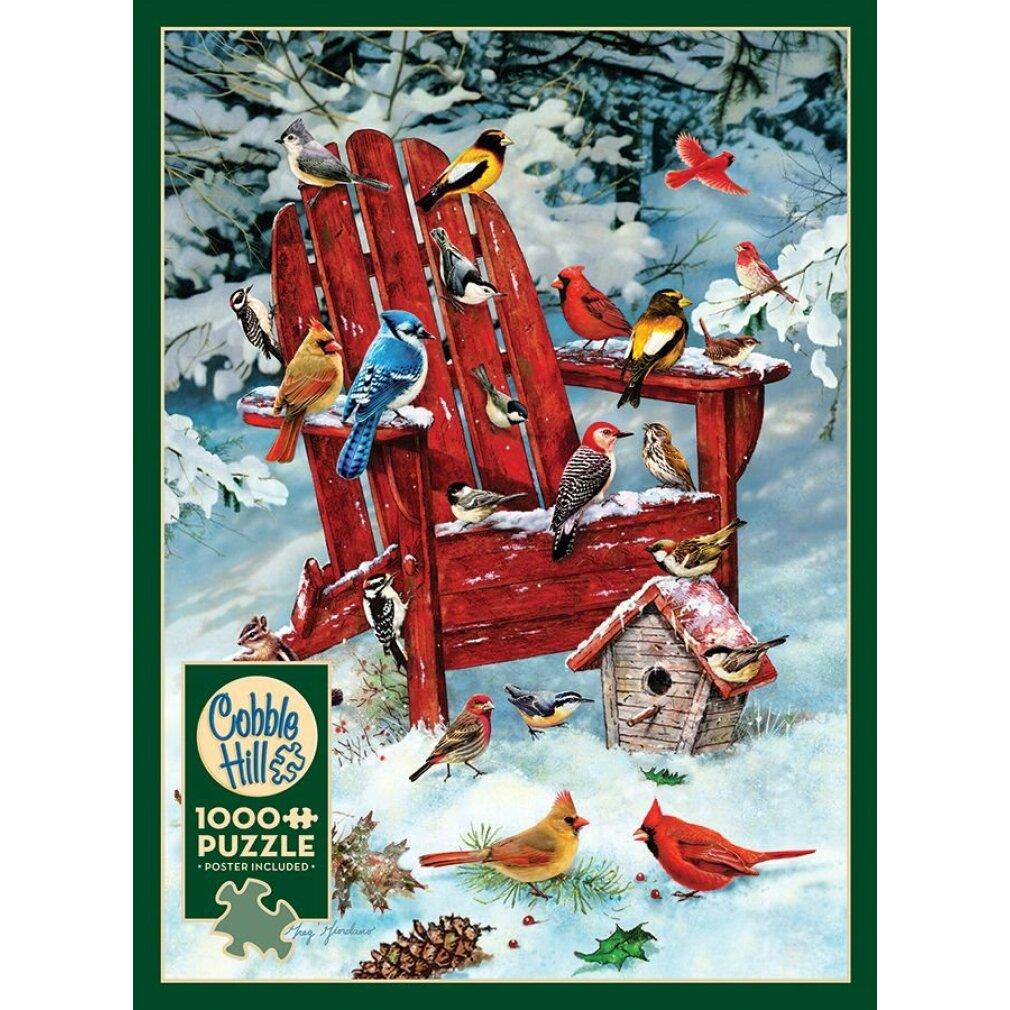 Thumbnail - Cobble Hill Puzzle 1000 pieces Adirondack Birds (1000 Teile)