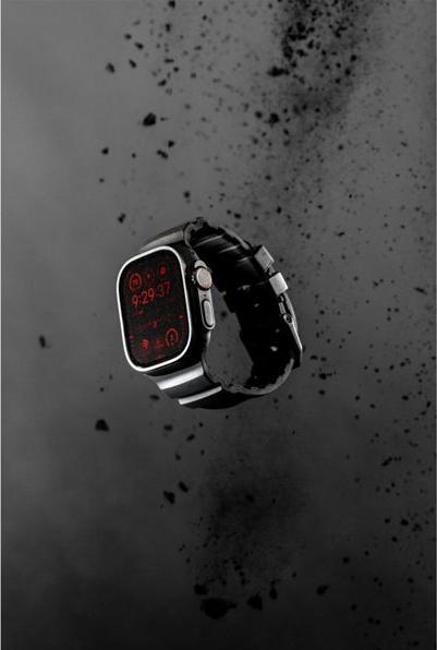 Produktbild Nomad Rocky Point Band 46/49mm Carbon Black Connector Black (Kunststoff)