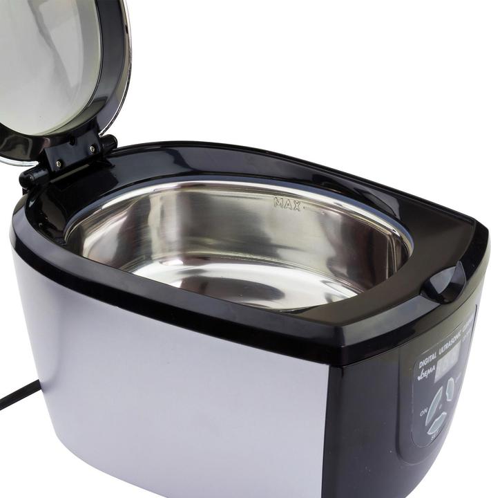 Actual product image Dema Ultrasonic cleaner with basket + accessories (42 kHz, 750 ml)