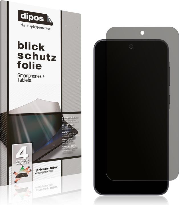 Produktbild Dipos Privacy Blickschutzfolie 4-Way (1 Stück, Samsung Galaxy A35)