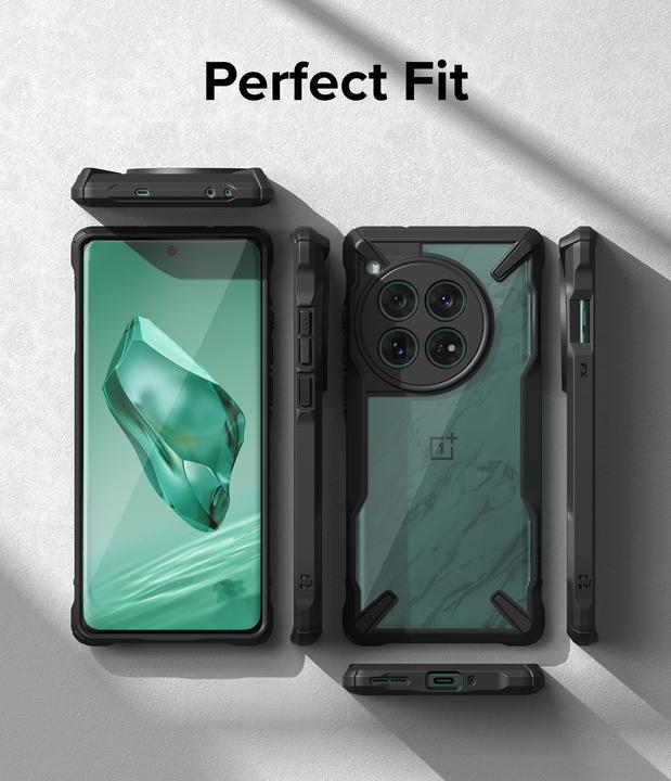 Actual product image Ringke Case for Oneplus 12 FUSION X BLACK (OnePlus 12)