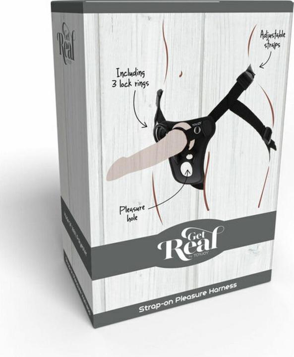 Produktbild ToyJoy Strap-On Pleasure Harness Schwarz