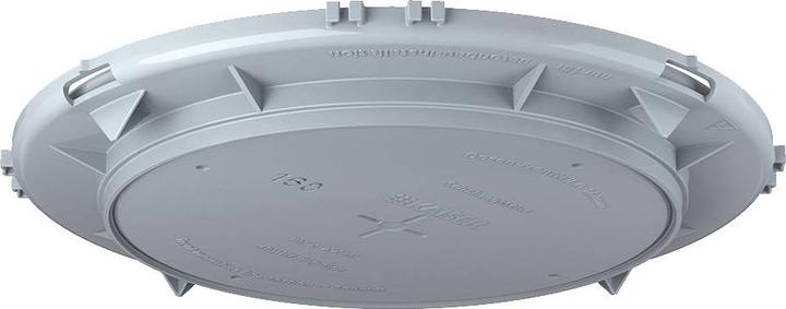 Actual product image Kaiser KAI 1282-05 Installation housing HaloX 180 front part ceiling outlet D160mm for in-situ concrete