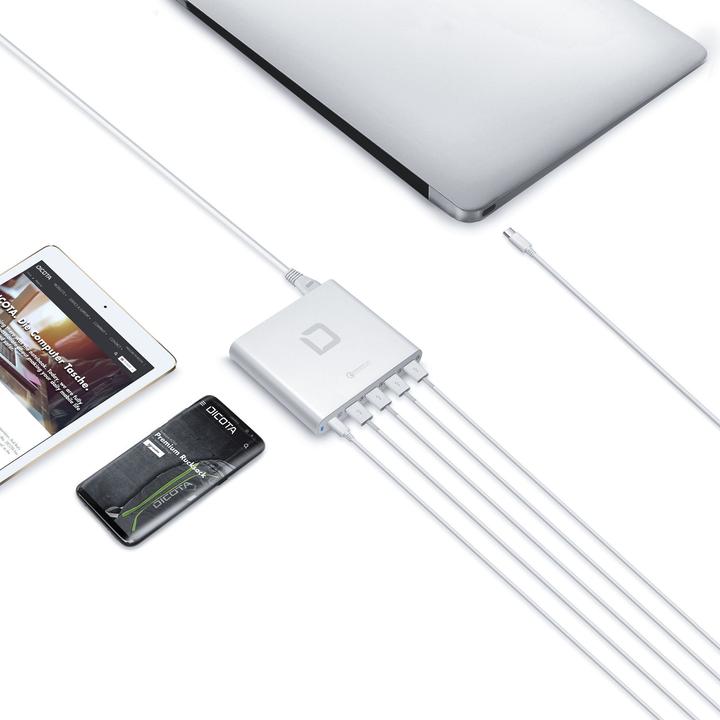 Produktbild Dicota Universal Notebook Ladegerät USB-C 80W (80 W)