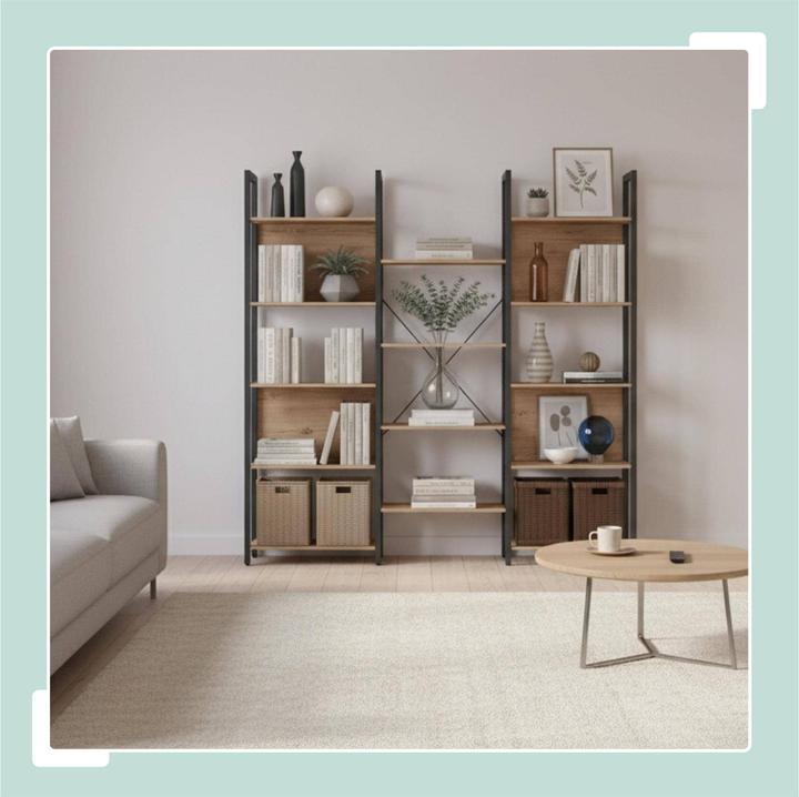 Image du produit Relaxdays Bücheregal (158 x 24 x 166 cm)