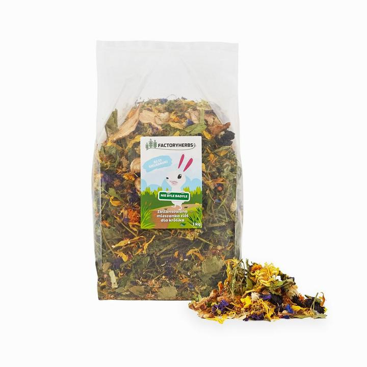 FAE FACTORYHERBS NIE BYLE BADYLE dla Królika 1kg (1 kg, 1 x)