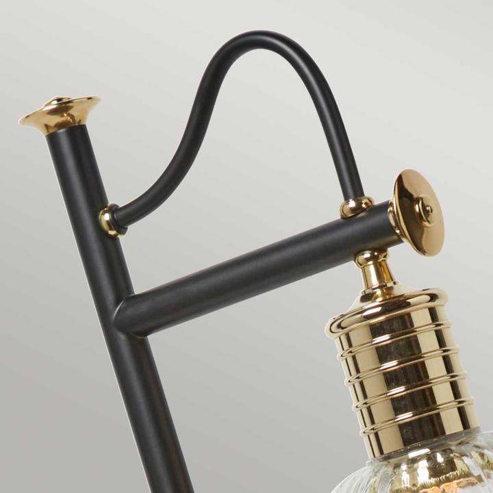 Produktbild Elstead Lighting Douille Tischleuchte E27 Schwarz-Messing poliert (E27)