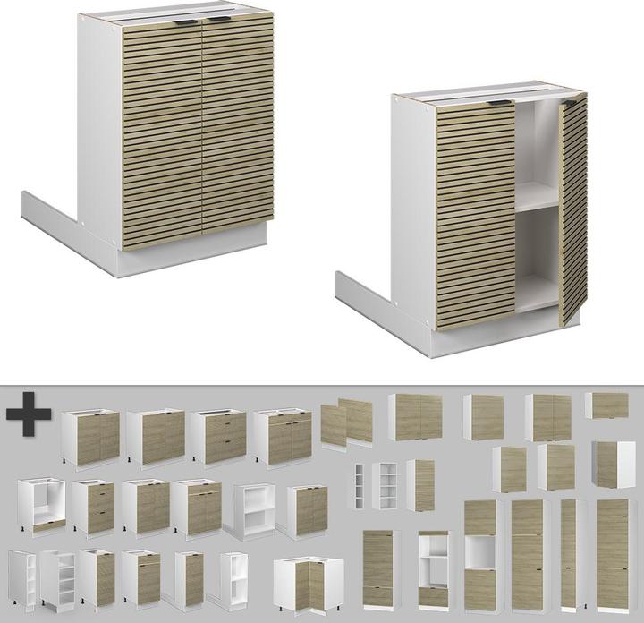 Produktbild Vicco Kücheninsel Fame-Line (30 x 70 x 82 cm)