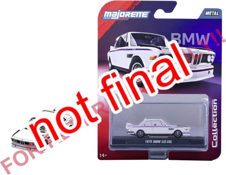 Image du produit Majorette Collection 1975 BMW 3.0 CSL