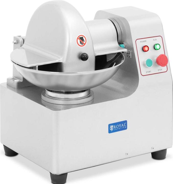Produktbild Royal Catering Küchenkutter Tischkutter 5 l Edelstahlschüssel 550 W 1360 U/min Gastro-Kutter (5000 ml, 550 W)