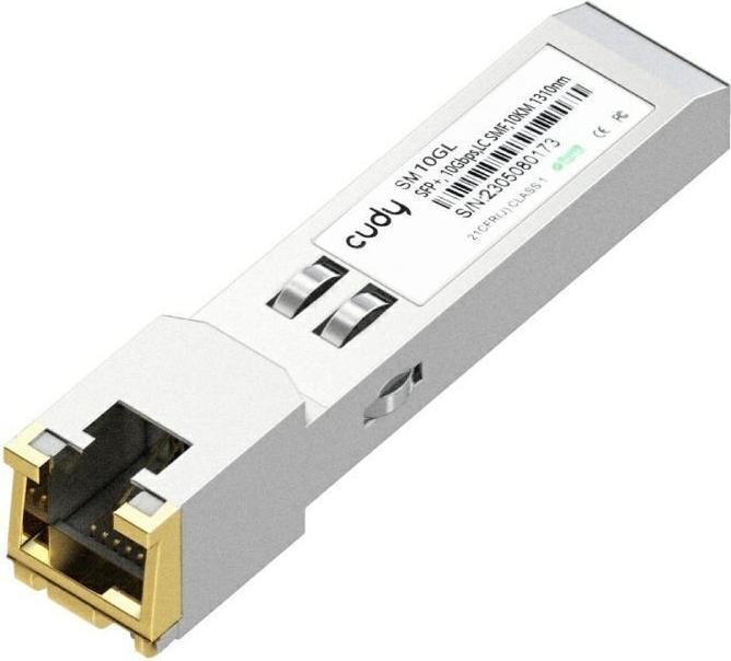Actual product image Cudy The SFP+ module is 10G RJ45