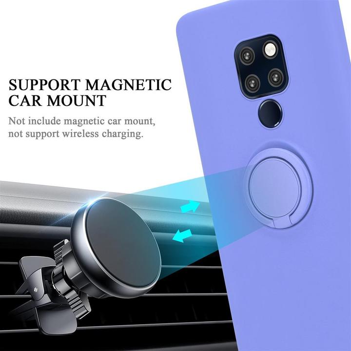 Image du produit Cadorabo TPU Liquid Ring Silicone Case Cover (Mate 20)