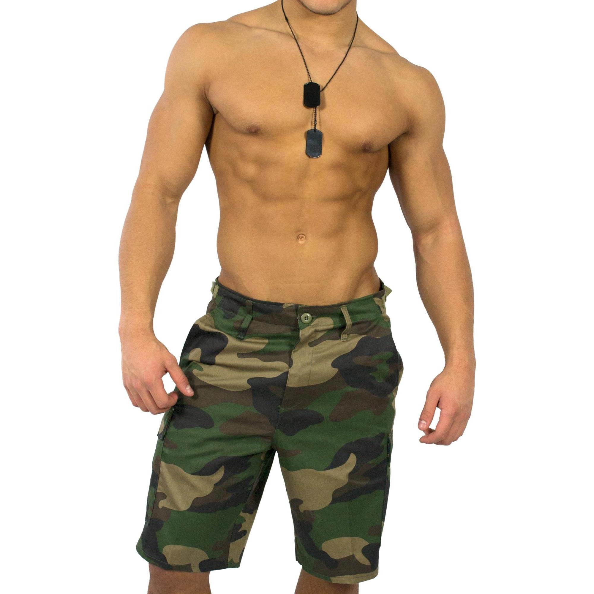 Normani, Herren, Shorts, Herren BDU Shorts Dasht, Grün, (M)