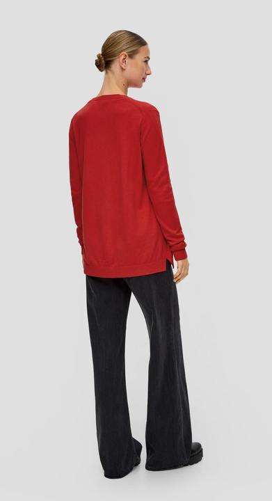 Produktbild s.Oliver Strickjacke Longcardigan aus Baumwolle und Viskose (40)