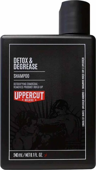 Immagine prodotto Uppercut Deluxe Shampoo detox e sgrassante per capelli (240 ml, Shampoo liquido)