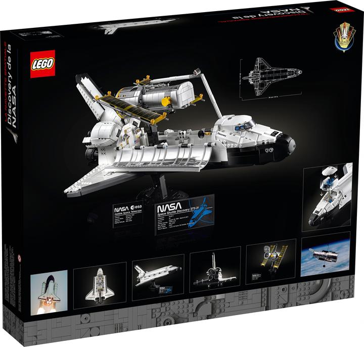 Actual product image LEGO NASA space shuttle "Discovery" (10283, LEGO Icons)