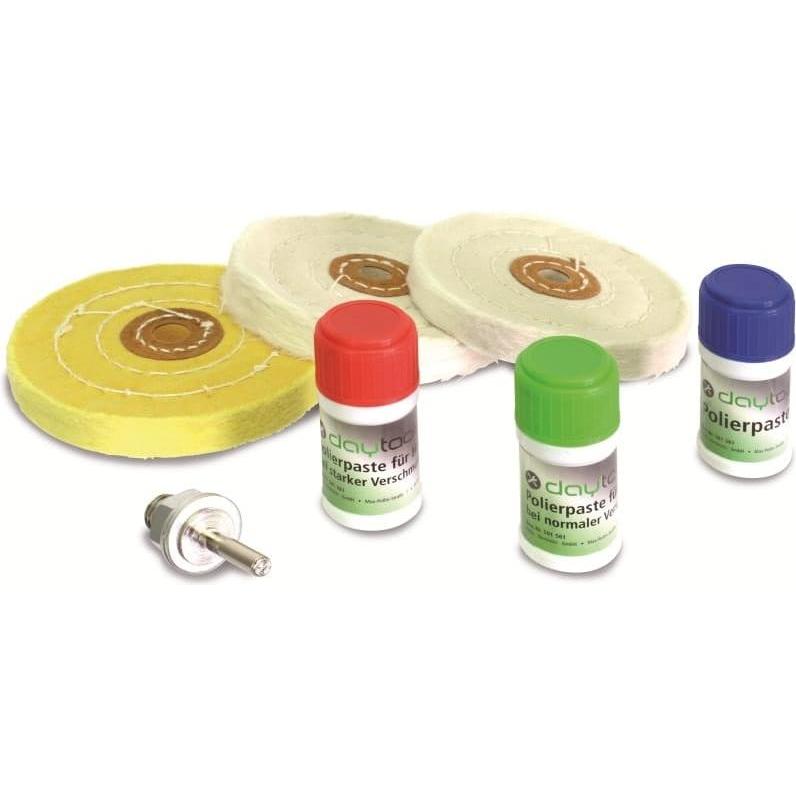 Daytools, Schleifmittel, Polier-Set PS-100/3