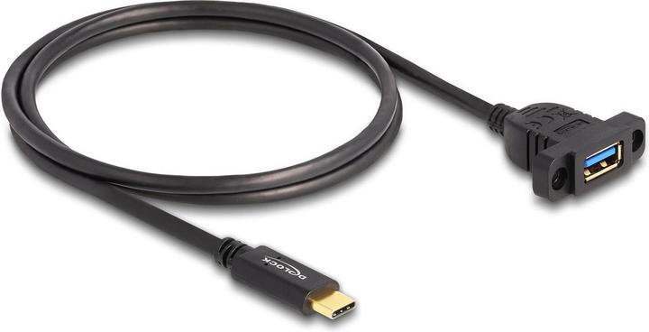 Produktbild Delock SuperSpeed USB 10 Gbps 1m zum Einbau schwar (1 m)