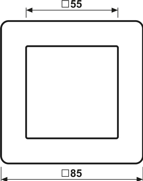 Produktbild JUNG Rahmen