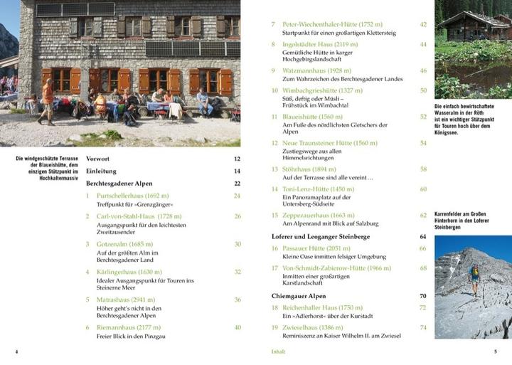 Produktbild Das grosse Hüttenwanderbuch (Deutsch, Heinrich Bauregger, 2021)