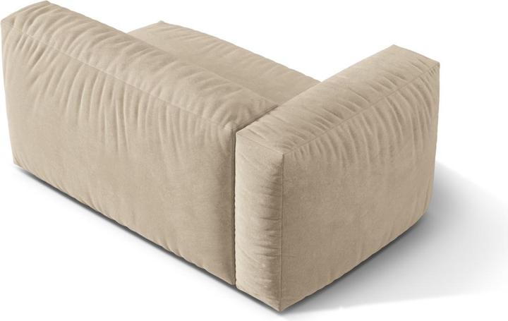 Image du produit Micadoni Chauffeuse Gauche, "Martina", 1 Place, 160x106x75 Fabriqué en Europe (Canapé modulaire, 1 place)